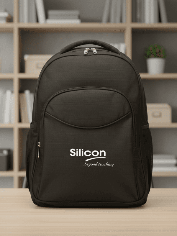 Silicon Institute laptop‑ready bags – 3:4 cover