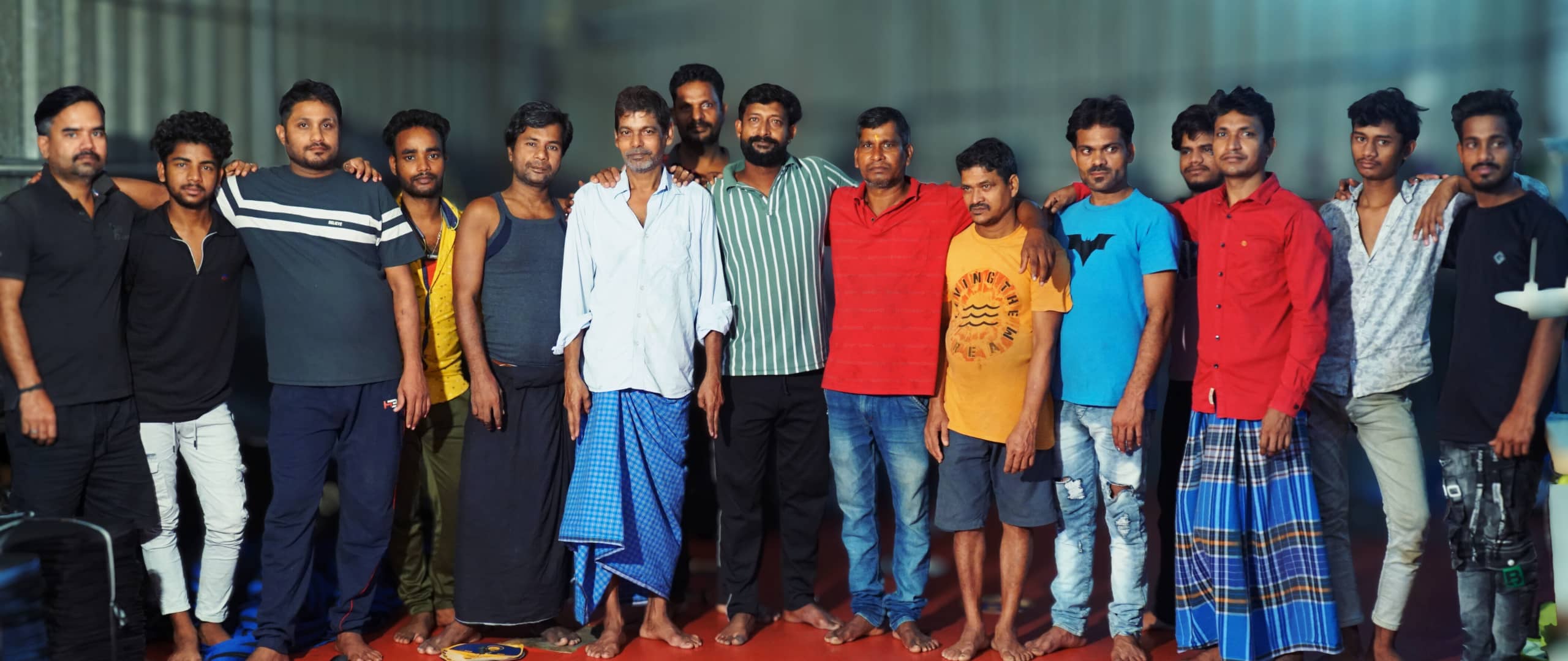 TDS Synthesis team at the factory floor